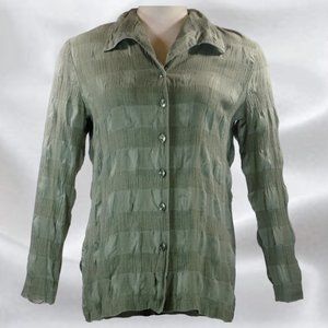 BD Line Olive Green Shirt in Size 8